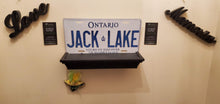 Load image into Gallery viewer, *JACK LAKE* : We Misspelled JACK on the last plate, so we went ahead and provided him a new one for no cost for his boat : Customized Car Style Souvenir/Gift Plates

