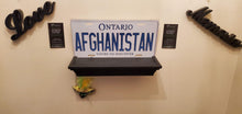 Load image into Gallery viewer, AFGHANISTAN : Custom Car Ontario For Off Road License Plate Souvenir Personalized Gift Display
