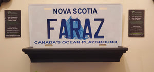 *FARAZ* : Hey, Want to Stand Out From The Crowd?  : Customized Any Province Car Style Souvenir/Gift Plates