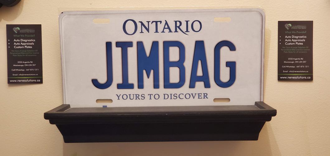 *JIMBAG* : Hey, Want to Stand Out From The Crowd?  : Customized Any Province Car Style Souvenir/Gift Plates