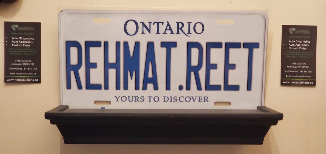 *REHMAT.REET* : Hey, Want to Stand Out From The Crowd?  : Customized Any Province Car Style Souvenir/Gift Plates