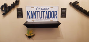 *KANTUTADOR* : Hey, Want to Stand Out From The Crowd?  : Customized Any Province Car Style Souvenir/Gift Plates
