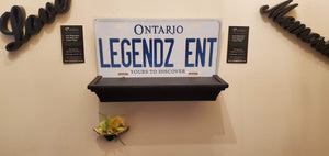 *LEGENDZ ENT* : Hey, Want to Stand Out From The Crowd?  : Customized Any Province Car Style Souvenir/Gift Plates