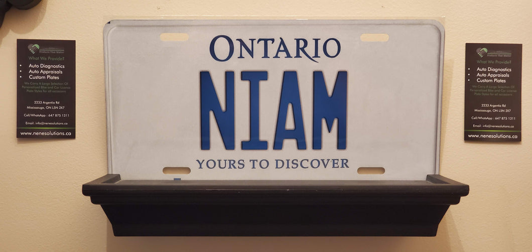 *NIAM* : Hey, Want to Stand Out From The Crowd?  : Customized Any Province Car Style Souvenir/Gift Plates
