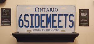 6SIDEMEETS : Custom Car Ontario For Off Road License Plate Souvenir Personalized Gift Display