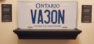 *VA3ON* : Hey, Want to Stand Out From The Crowd?  : Customized Any Province Car Style Souvenir/Gift Plates