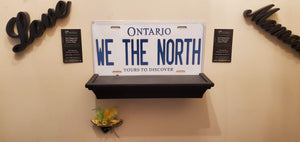 *WE THE NORTH* : Hey, Want to Stand Out From The Crowd?  : Customized Any Province Car Style Souvenir/Gift Plates