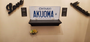 AKUOMA : Custom Car Ontario For Off Road License Plate Souvenir Personalized Gift Display