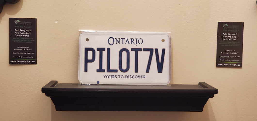 *PILOT7V* : Hey, Want to Stand Out From The Crowd?  : Customized Any Province BIKE Style Souvenir/Gift Plates