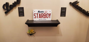STARBOY : Custom Bike Alberta For Off Road License Plate Souvenir Personalized Gift Display