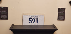 5911 : Custom Bike Ontario For Off Road License Plate Souvenir Personalized Gift Display