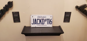*JACKD#116*   : Customized Motorbike Style Souvenir/Gift Plate