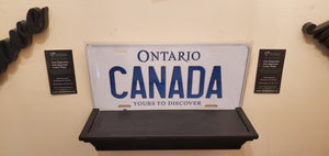 CANADA : Custom Car Ontario For Off Road License Plate Souvenir Personalized Gift Display