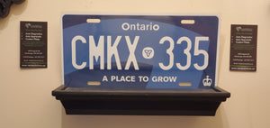 *CMKX 335*  : Custom Made For Client Who Owns Blue Ontario Plate