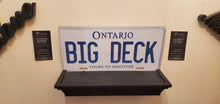 Load image into Gallery viewer, *BIG DECK*  : Personalized Style Souvenir/Gift Plate in Car Size
