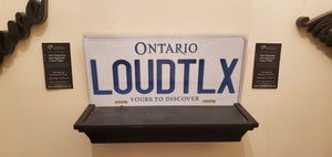 LOUDTLX : Custom Car Ontario For Off Road License Plate Souvenir Personalized Gift Display