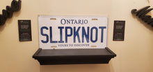 Load image into Gallery viewer, SLIPKNOT : Custom Car Ontario For Off Road License Plate Souvenir Personalized Gift Display
