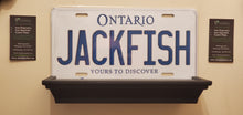 Load image into Gallery viewer, *JACKFISH*  : Personalized Name Plate:  Souvenir/Gift Plate in Car Size
