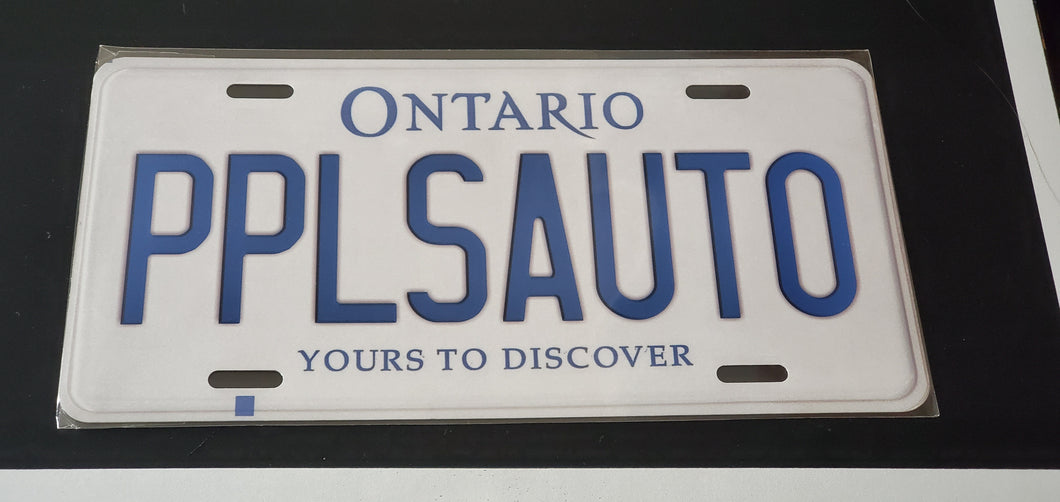PPLSAUTO  : Custom Car Ontario For Off Road License Plate Souvenir Personalized Gift Display