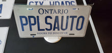 Load image into Gallery viewer, PPLSAUTO  : Custom Car Ontario For Off Road License Plate Souvenir Personalized Gift Display
