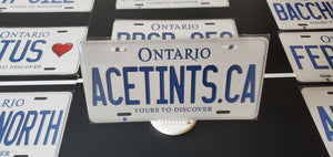ACETINTS.CA  : Custom Car Ontario For Off Road License Plate Souvenir Personalized Gift Display