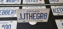 Load image into Gallery viewer, *JJTHEGR8*  : Personalized Style Souvenir/Gift Plate in Car Size
