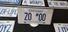 Load image into Gallery viewer, *ZO #OO*  : Personalized Style Souvenir/Gift Plate in Car Size
