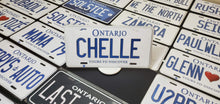 Load image into Gallery viewer, Chelle : Custom Car Ontario For Off Road License Plate Souvenir Personalized Gift Display
