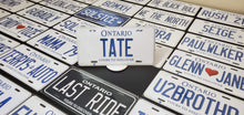 Load image into Gallery viewer, Custom Car License Plate: Tate
