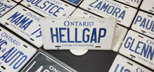 Load image into Gallery viewer, Custom Car License Plate: Hellgap
