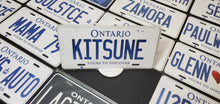 Load image into Gallery viewer, Custom Car License Plate: Kitsune

