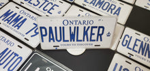 Load image into Gallery viewer, Custom Car License Plate: Paulwlker
