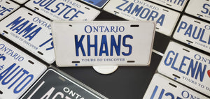 Khanz : Custom Car Ontario For Off Road License Plate Souvenir Personalized Gift Display