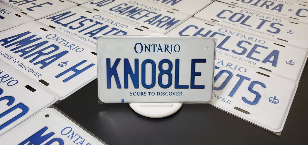*KN08BLE* : Hey, Want to Stand Out From The Crowd?  : Customized Any Province Motorcycle Style Souvenir/Gift Plates