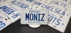 *MONIZ* : Hey, Want to Stand Out From The Crowd?  : Customized Any Province Motorcycle Style Souvenir/Gift Plates