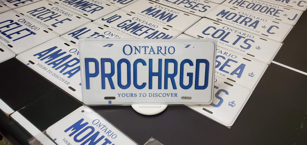 *PROCHRGD* : Hey, Want to Stand Out From The Crowd?  : Customized Any Province Car Style Souvenir/Gift Plates