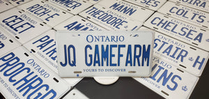 *JQ GAMEFARM* : Hey, Want to Stand Out From The Crowd?  : Customized Any Province Car Style Souvenir/Gift Plates