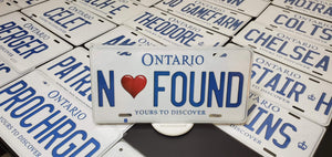 *N <3 FOUND* : Hey, Want to Stand Out From The Crowd?  : Customized Any Province Car Style Souvenir/Gift Plates
