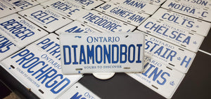 *DIAMONDBOI* : Hey, Want to Stand Out From The Crowd?  : Customized Any Province Car Style Souvenir/Gift Plates