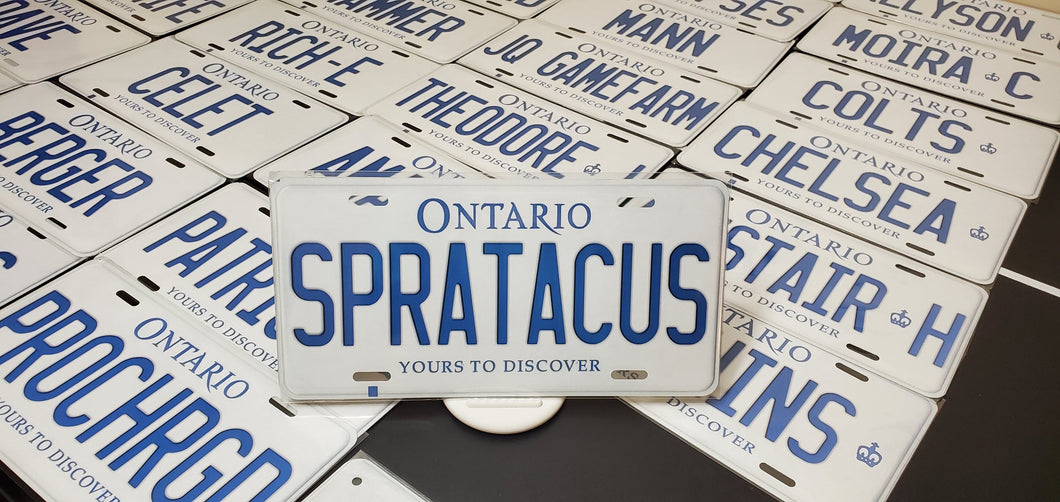 *SPRATACUS* : Hey, Want to Stand Out From The Crowd?  : Customized Any Province Car Style Souvenir/Gift Plates