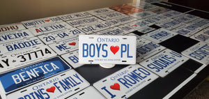 *BOYS <3 PL* : Hey, Want to Stand Out From The Crowd?  : Customized Any Province Car Style Souvenir/Gift Plates