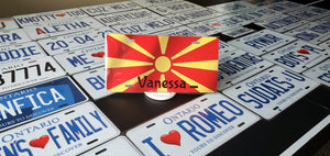 *VANESSA* : Hey, Want to Stand Out From The Crowd?  : Customized Any Province Car Style Souvenir/Gift Plates