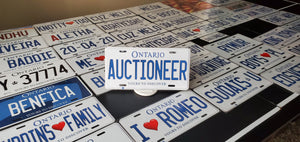 *AUCTIONEER* : Hey, Want to Stand Out From The Crowd?  : Customized Any Province Car Style Souvenir/Gift Plates