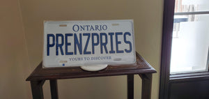 *PRENZPRIES* : Hey, Want to Stand Out From The Crowd?  : Customized Any Province Car Style Souvenir/Gift Plates