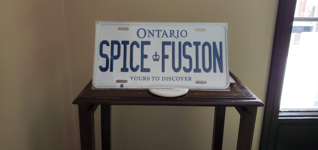 *SPICE FUSION* : Hey, Want to Stand Out From The Crowd?  : Customized Any Province Car Style Souvenir/Gift Plates