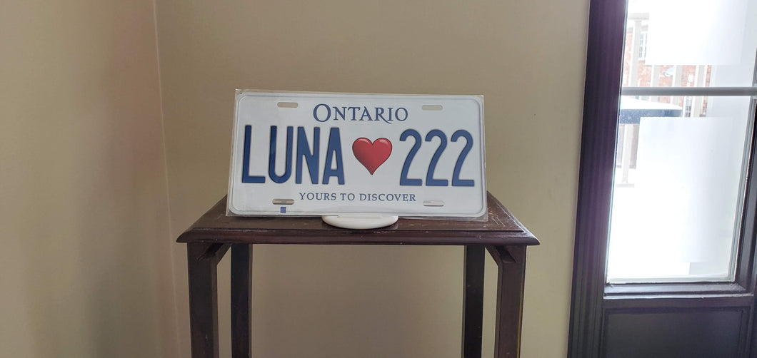 *LUNA <3 222* : Hey, Want to Stand Out From The Crowd?  : Customized Any Province Car Style Souvenir/Gift Plates