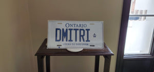 *DMITRI* : Hey, Want to Stand Out From The Crowd?  : Customized Any Province Car Style Souvenir/Gift Plates