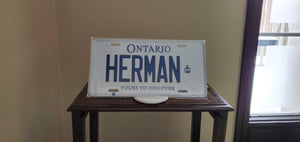 *HERMAN* : Hey, Want to Stand Out From The Crowd?  : Customized Any Province Car Style Souvenir/Gift Plates