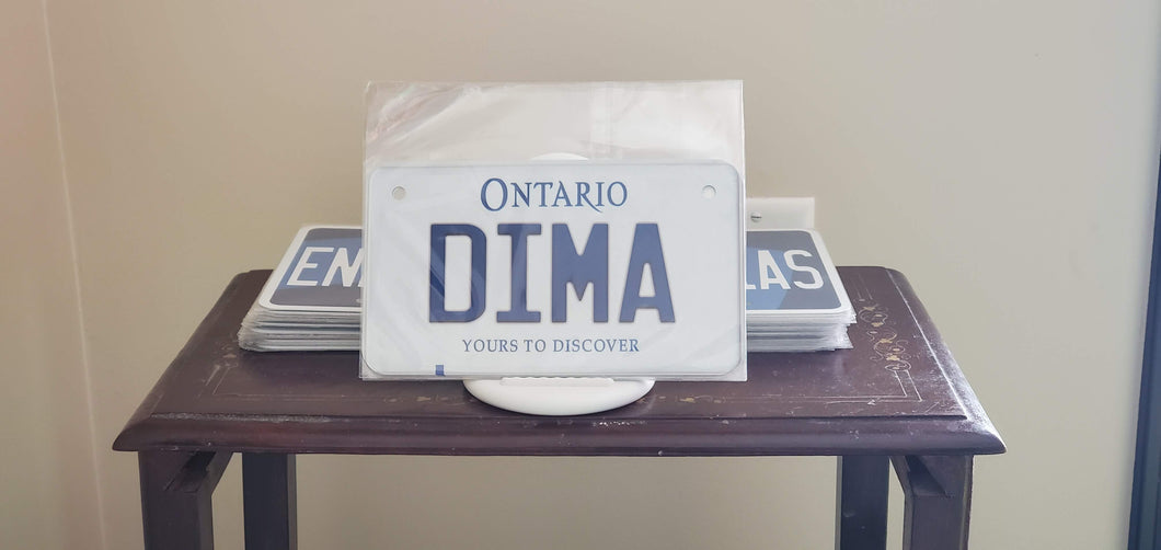 DIMA : Hey, Want to Stand Out From The Crowd?  : Customized Any Province Bike Style Souvenir/Gift Plates