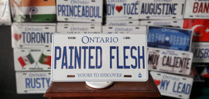 *PAINTEDFLESH* : Hey, Want to Stand Out From The Crowd?  : Customized Any Province Car Style Souvenir/Gift Plates